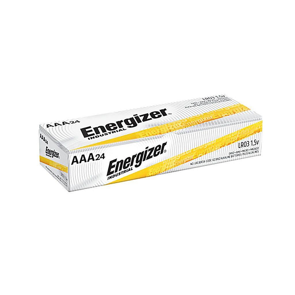 Energizer EN92 Industrial AAA Alkaline Batteries 24 pk Boxed