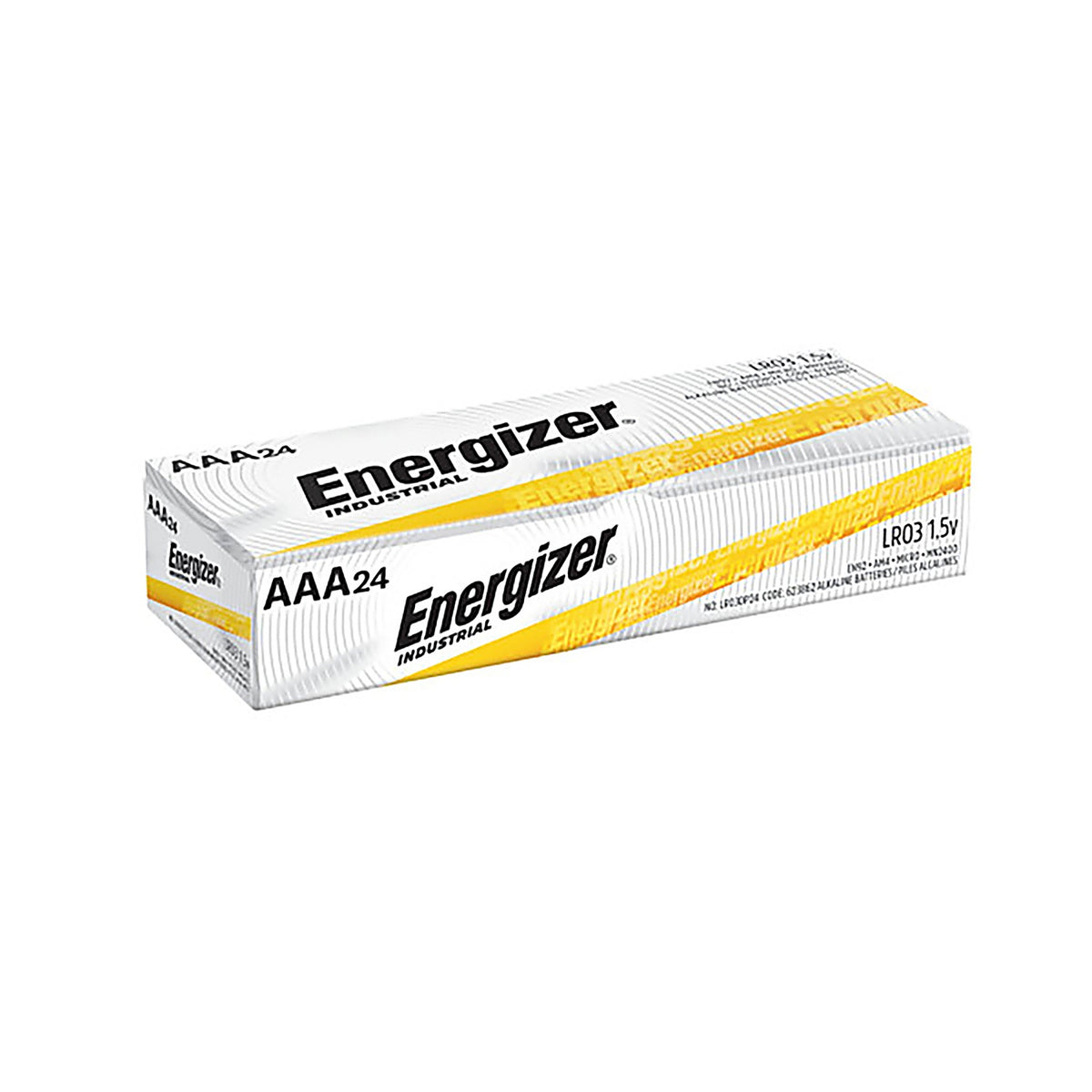 Energizer EN92 Industrial AAA Alkaline Batteries 24 pk Boxed