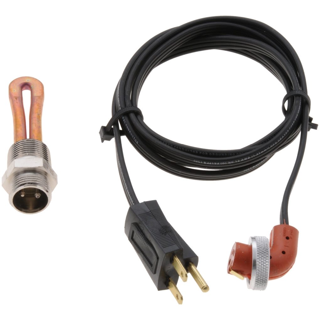 ZeroStart 3500110 Engine Heater, 750W, 240V. 3/4 NPT Cummins ISB