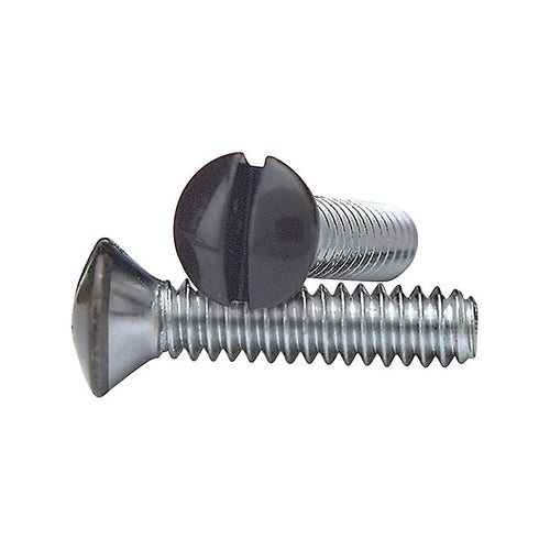 Amerelle - PSB - Brown Steel Wall Plate Screws 10 Pack