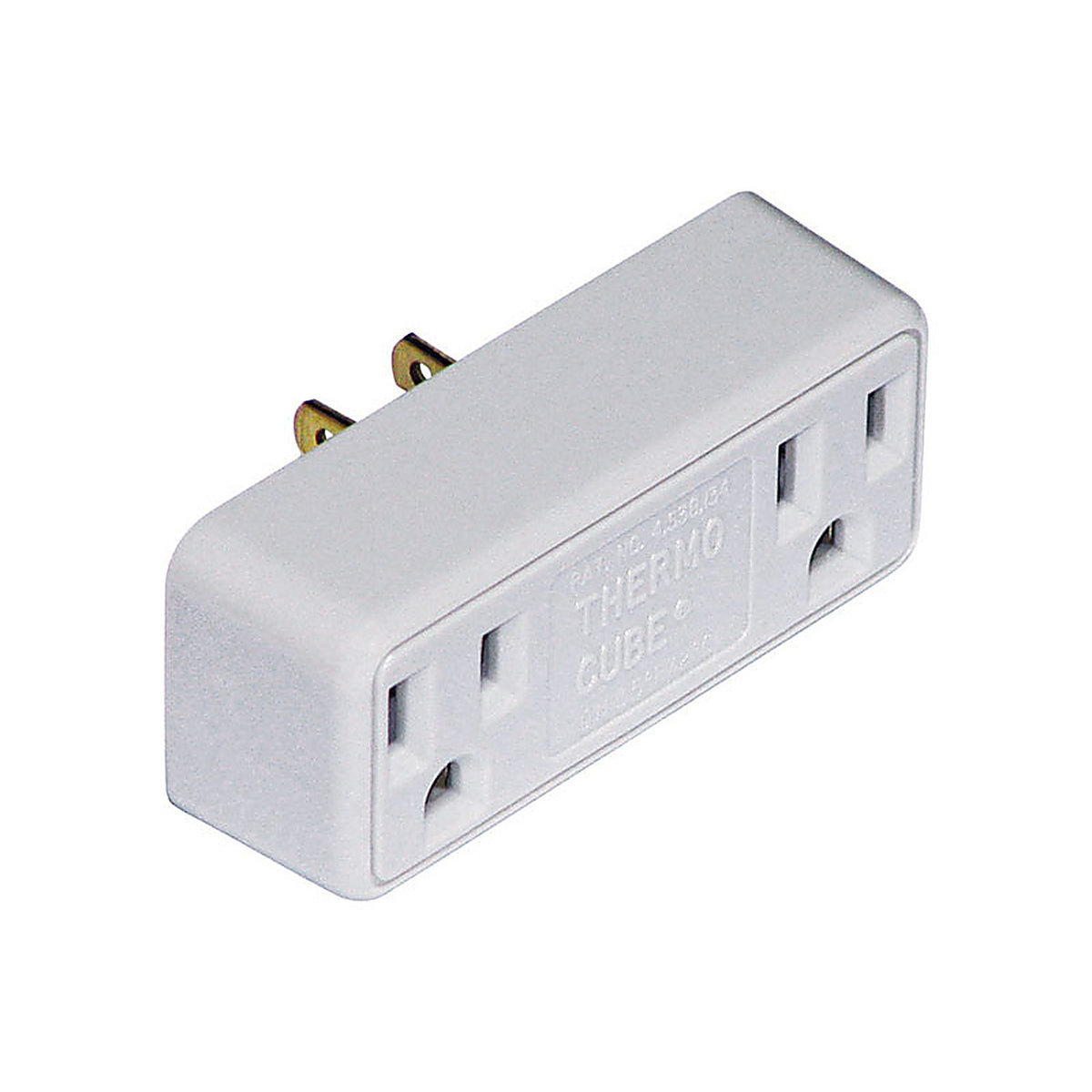 Thermocube - TC-1 - Non-Polarized 2 Outlets Thermostatically Controlled Outlet 1 Pack