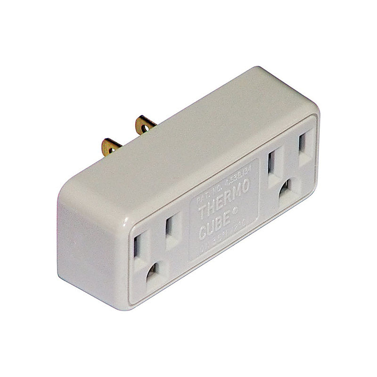 Thermocube - TC-2 - Non-Polarized 2 Outlets Thermostatically Controlled Outlet 1 Pack