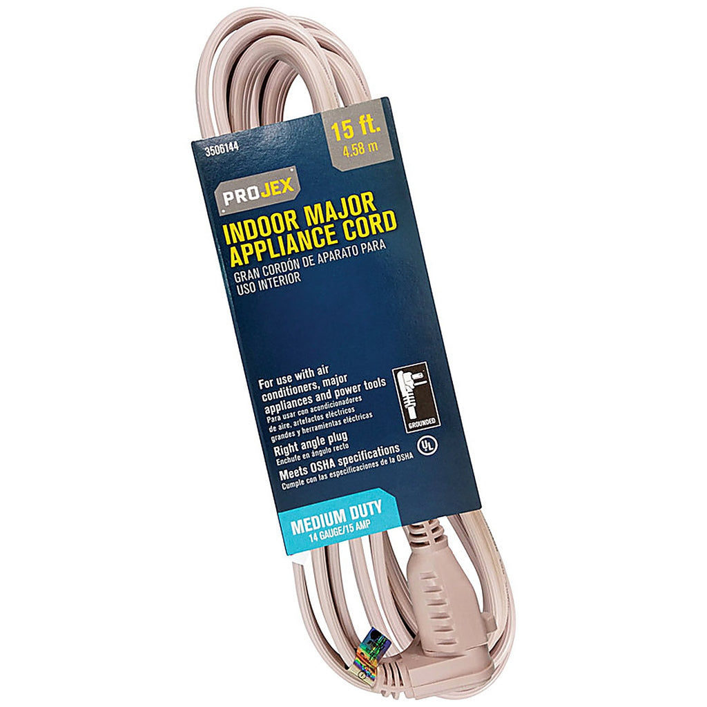 Projex 1AC-001-015FBGP 14/3 SPT-3 15 ft. L Appliance Cord