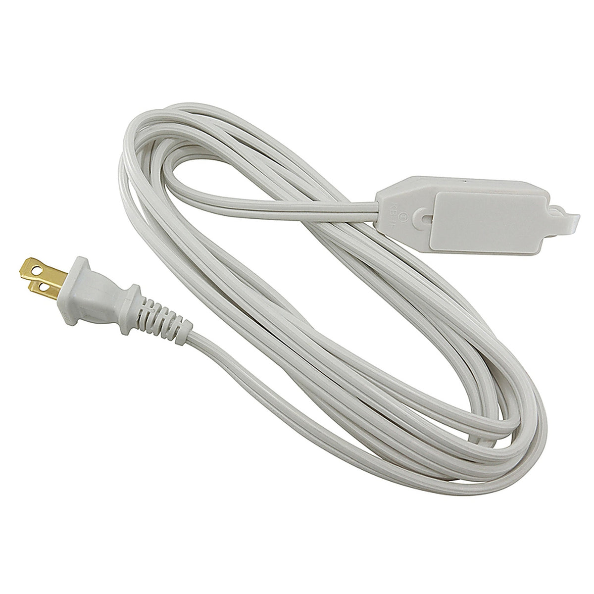 Projex IN162PT206WHP Indoor 6 ft. L White Extension Cord 16/2 SPT-2