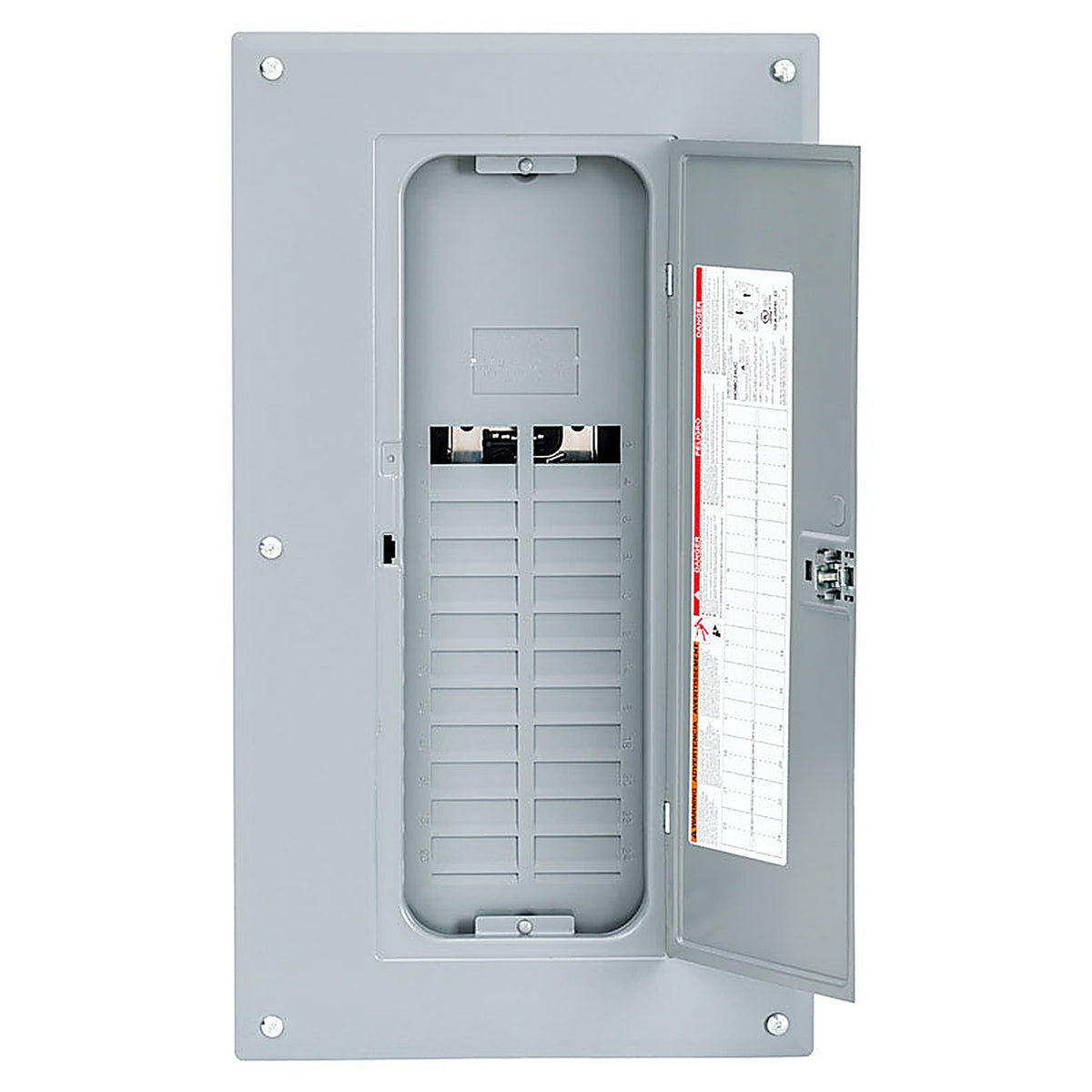 Square D - HOM2040L125PC - Homeline 125 Amps 120/240 V 20 Space 40 Circuits Main Lug Load Center