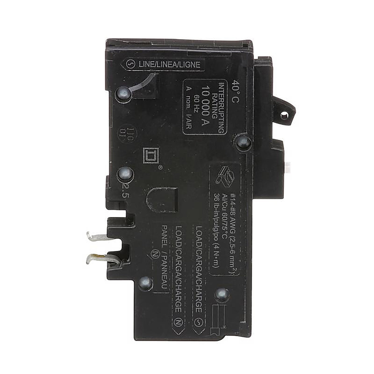 Square D HOM115PCAFIC HomeLine 15 amps Arc Fault Single Pole Circuit Breaker