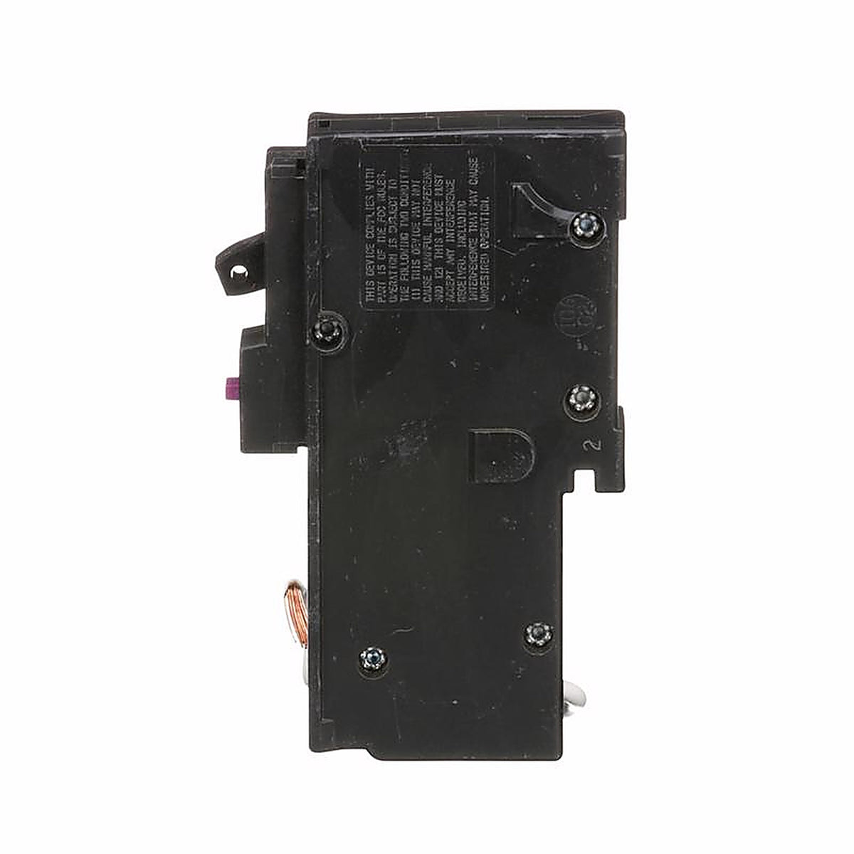 Square D HOM120DFC HomeLine 20 amps Dual Function (CAFCI and GFCI) Single Pole Circuit Breaker
