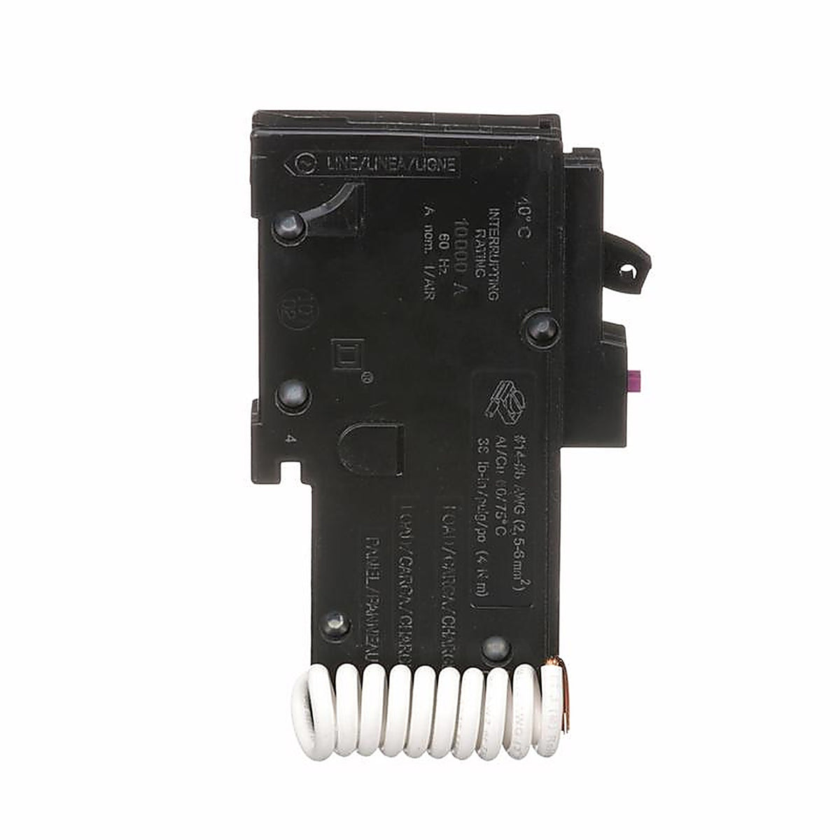 Square D HOM115DFC HomeLine 15 amps Arc Fault/Ground Fault Single Pole Circuit Breaker
