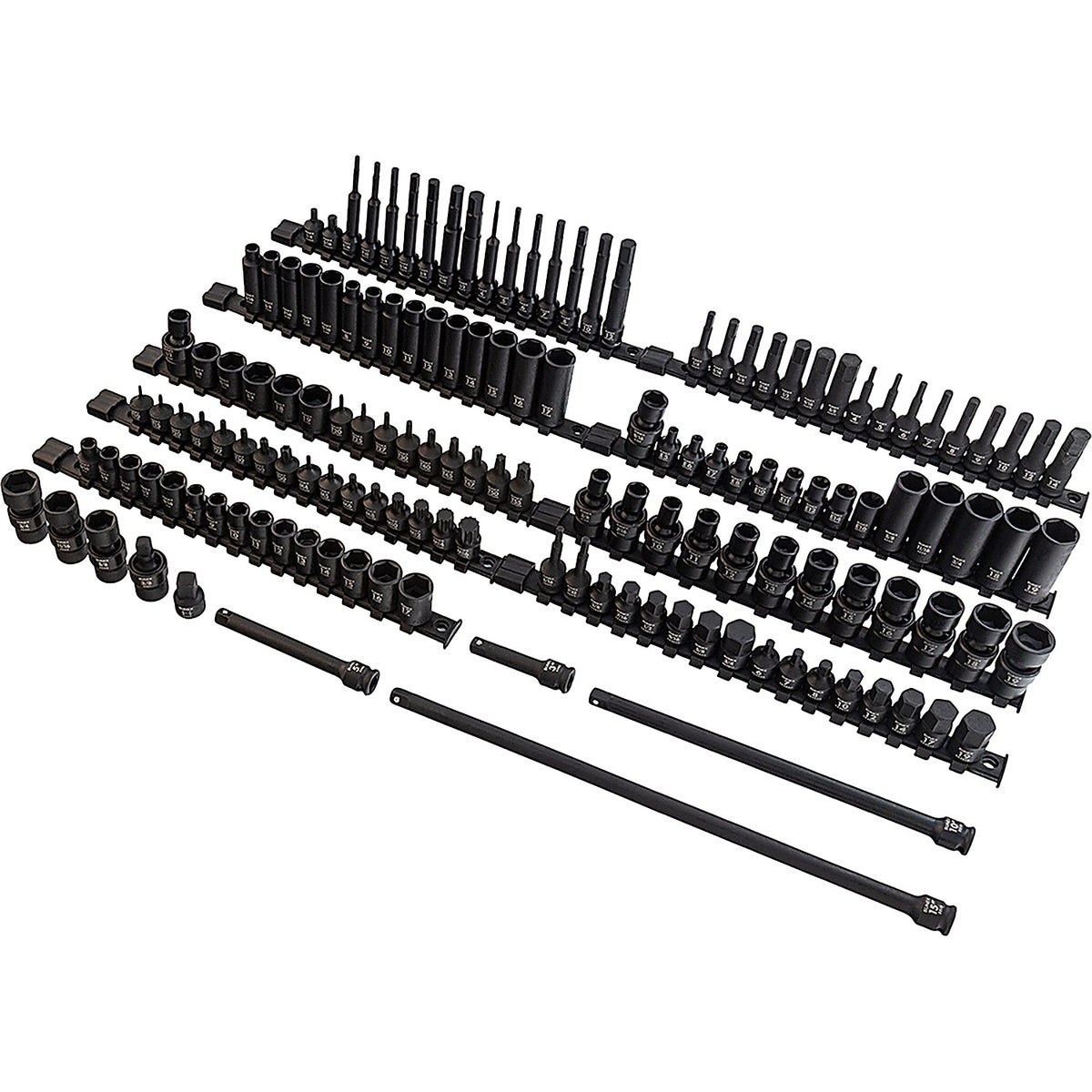 Sunex Tools - 35145 - 145 Piece 3/8 Inch Dr Master Impact Socket Set