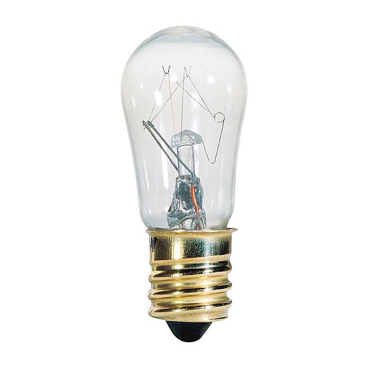 Westinghouse - 0402500 - 6 W S6 Specialty Incandescent Bulb E12 (Candelabra) White 2 Pack