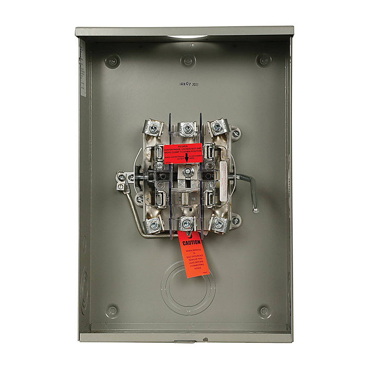 Eaton - UTTE5213BCH - Cutler-Hammer 200 Amps Ringless Overhead/Underground Meter Socket