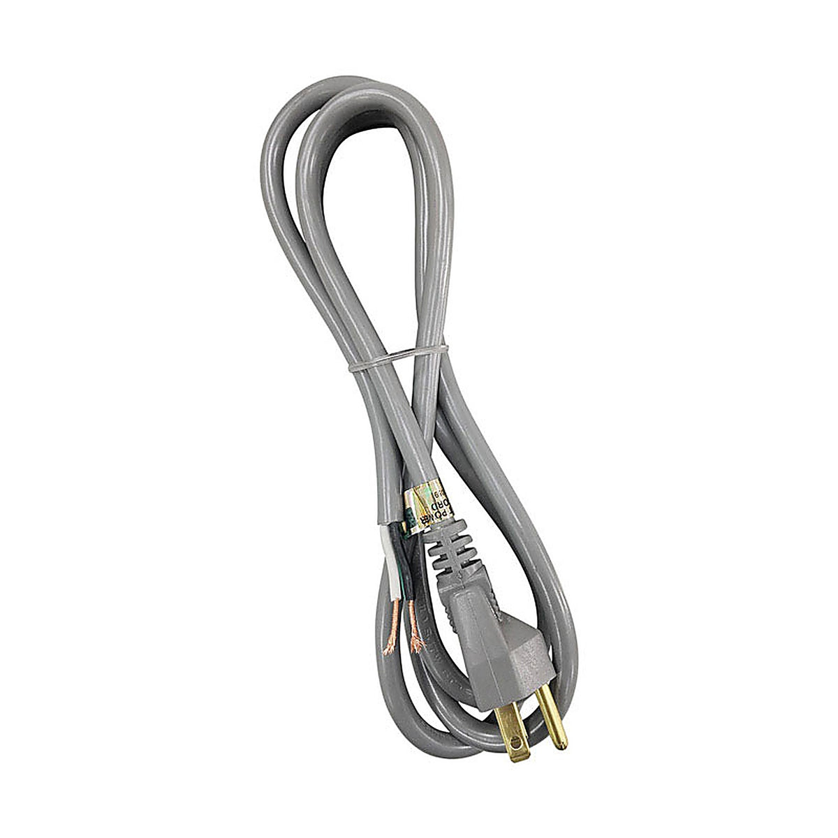 Projex 1PS-003-006FGYP 16/3 125 V 6 ft. L Appliance Cord
