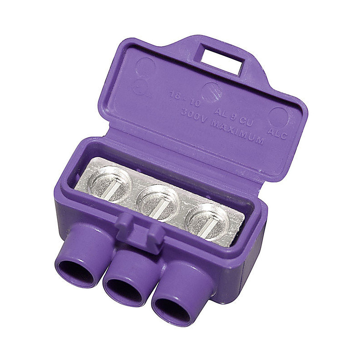 King Innovation 95110 AlumiConn Aluminium Wire Aluminum to Copper Lug Purple 10/Pack