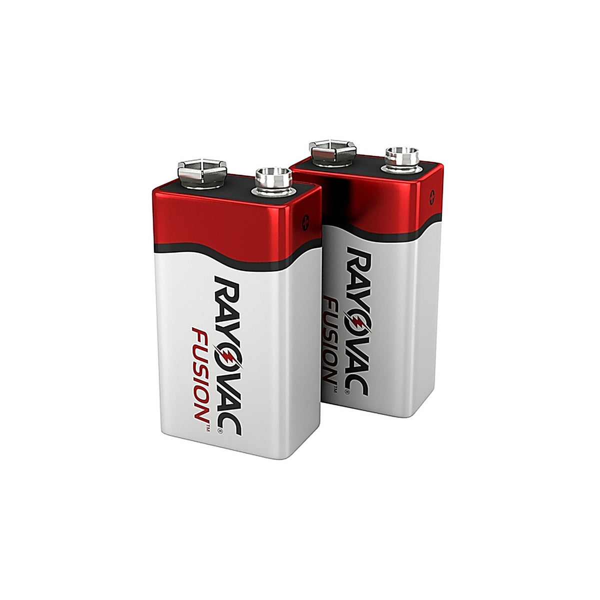 Rayovac A1604-2FUSK Fusion 9-Volt Alkaline Batteries 2 pk Carded