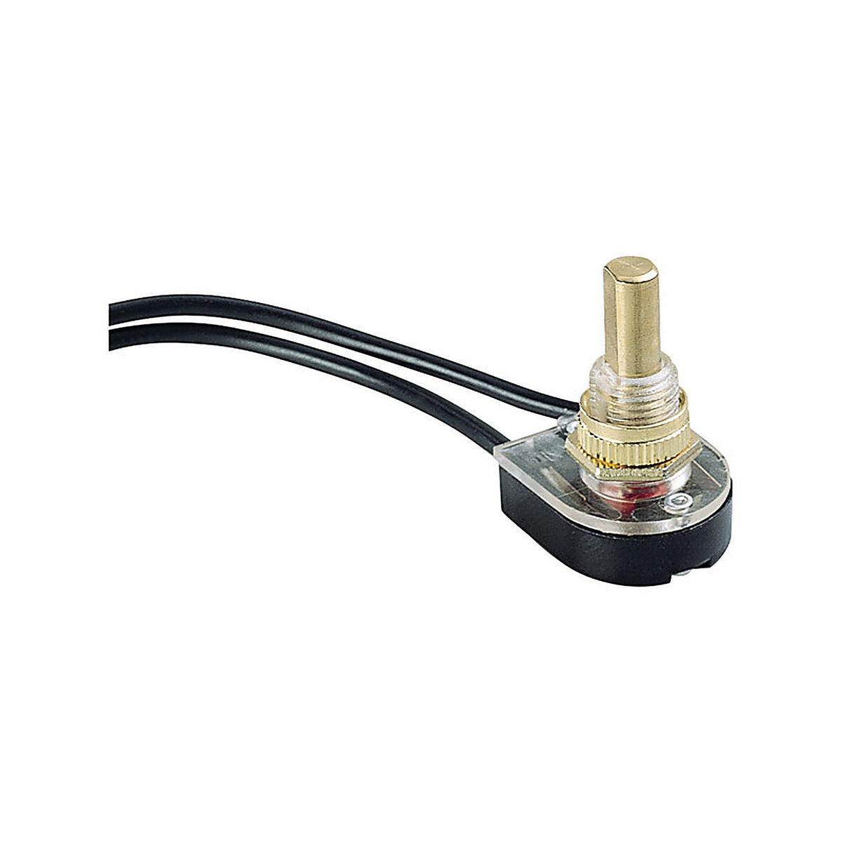 Gardner Bender GSW-25 Single Pole Push Button Switch Brass 1/Pack