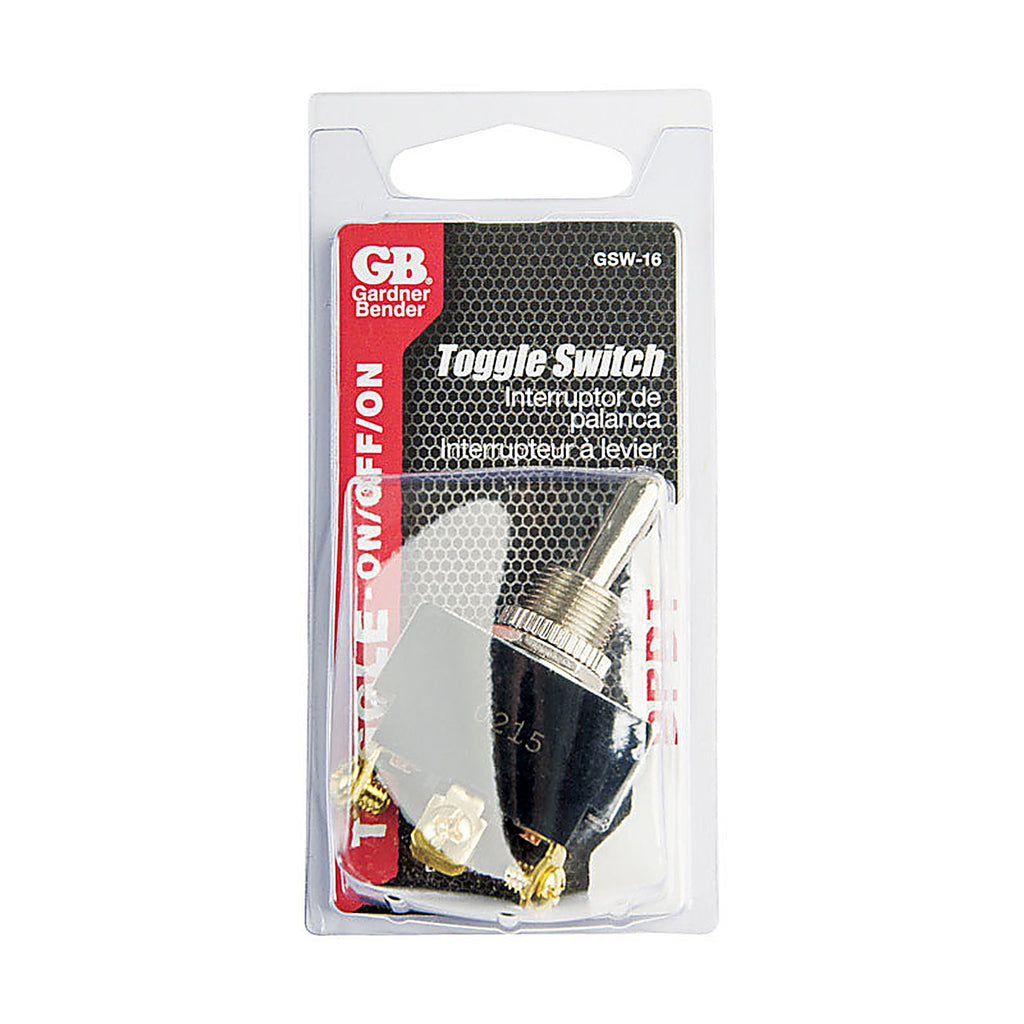 Gardner Bender GSW-16 Toggle Switch Silver 1/Pack