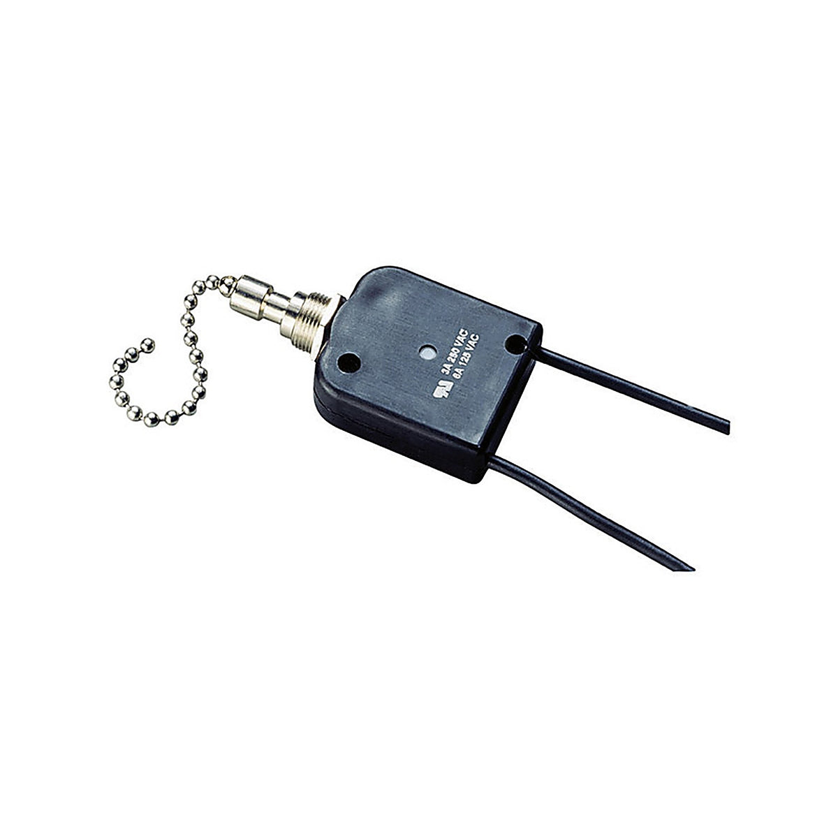 Gardner Bender GSW-35 Pull Chain Switch Black/Silver 1/Pack