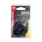 Gardner Bender GSW-35 Pull Chain Switch Black/Silver 1/Pack