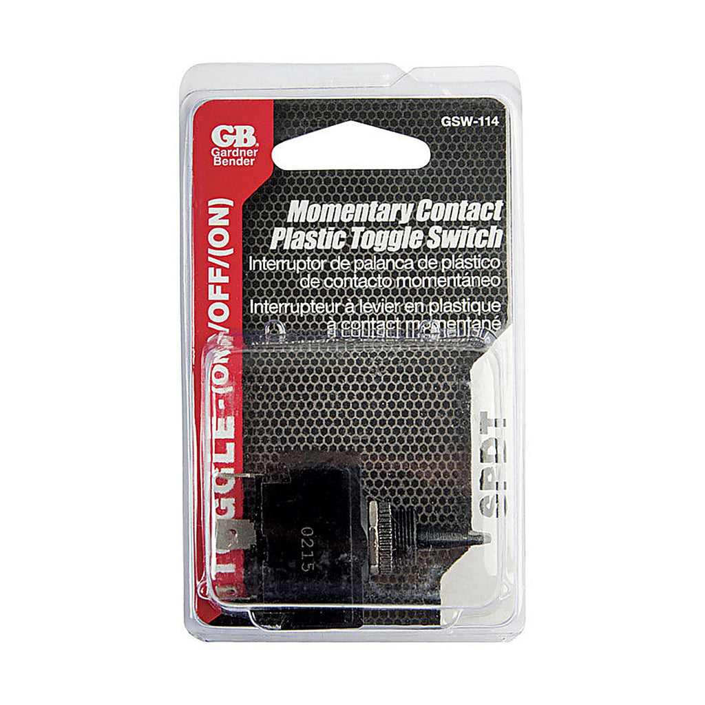 Gardner Bender GSW-114 20 amps Toggle Switch Black 1/Pack