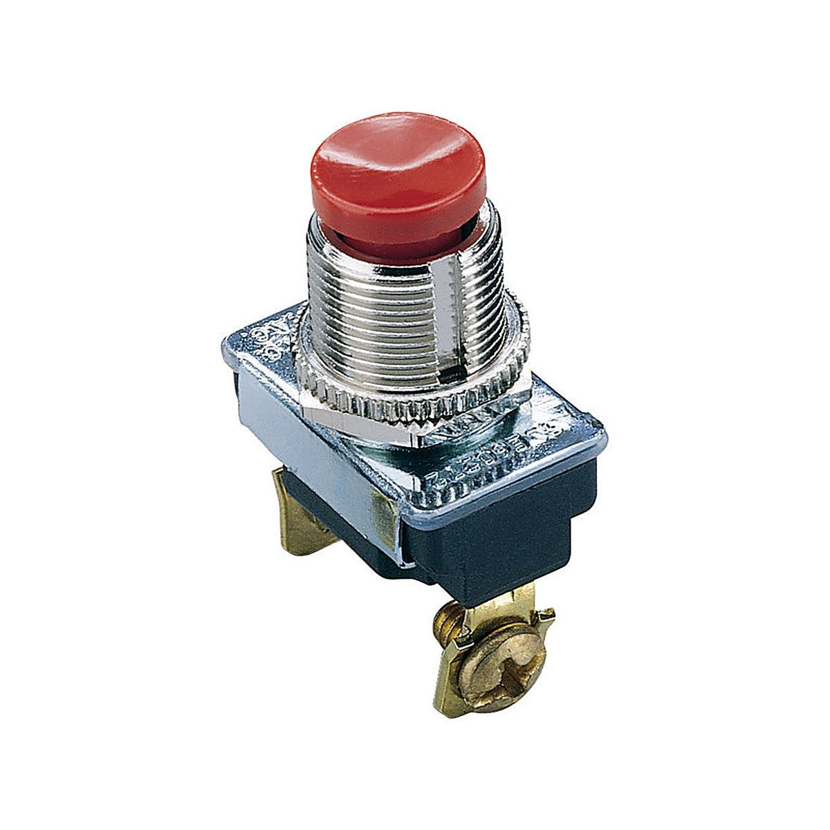 Gardner Bender GSW-23 Momentary Momentary Switch Red/Silver 1/Pack