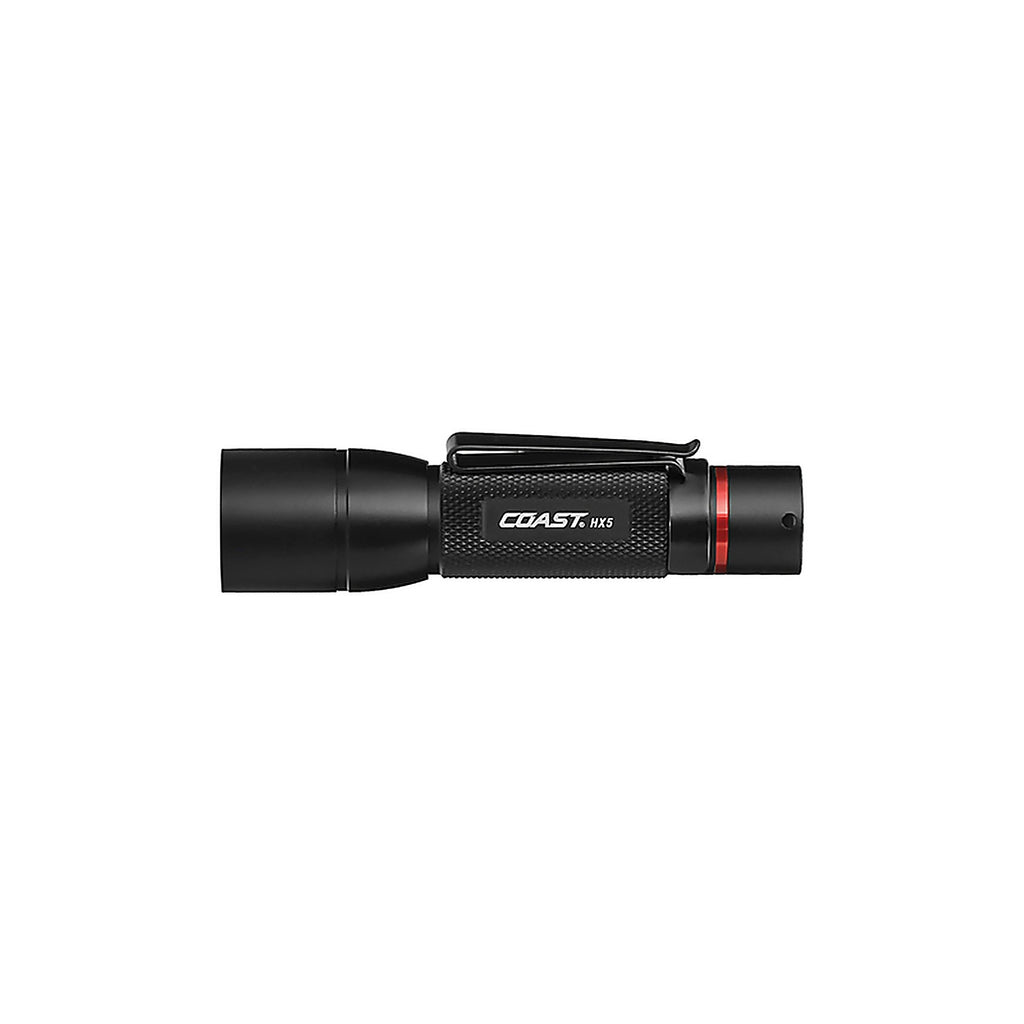 Coast 20769 HX5 130 lumens Black LED Flashlight AA Battery