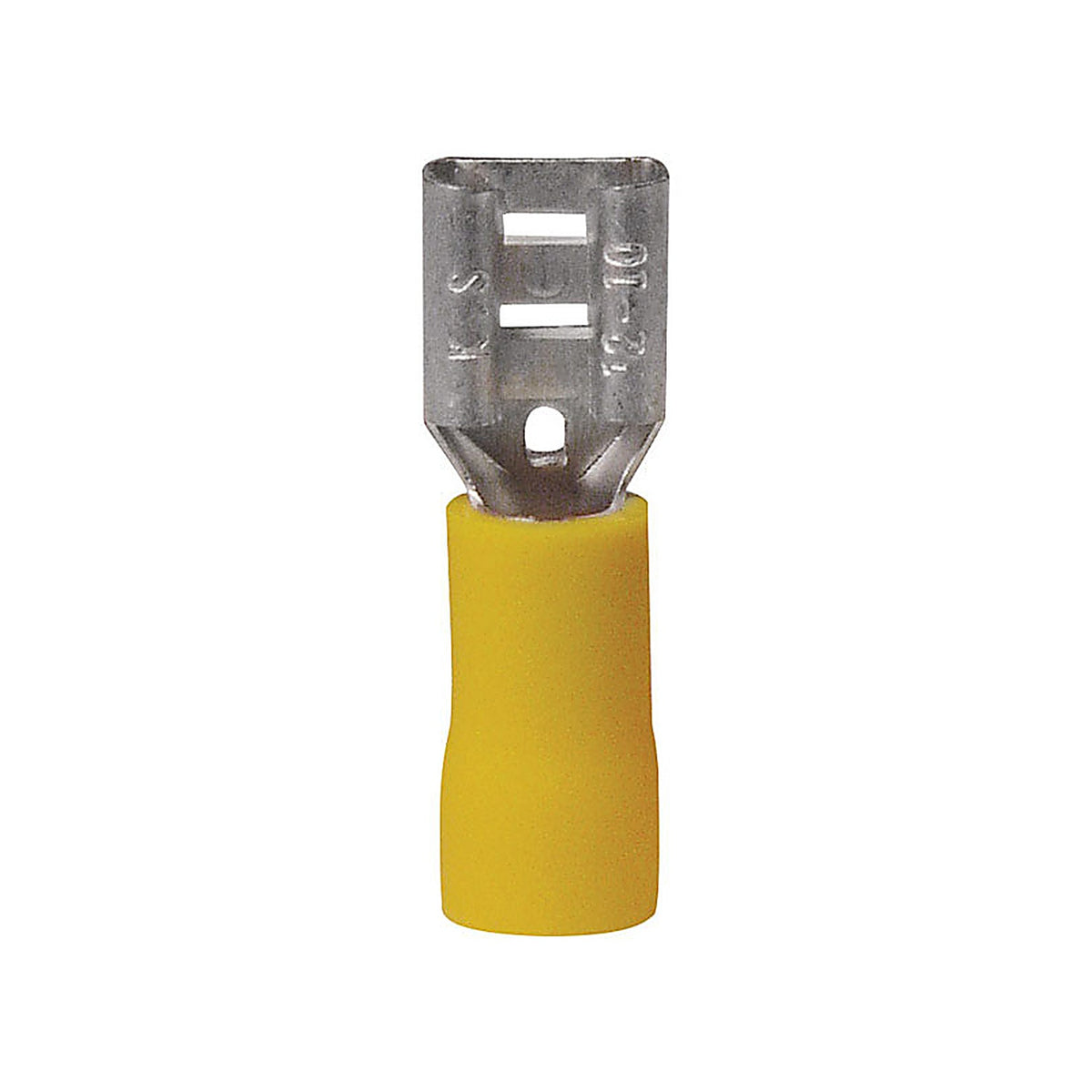 Gardner Bender - 20-145F - 12-10 Ga. Insulated Wire Female Disconnect Yellow 16 Pack