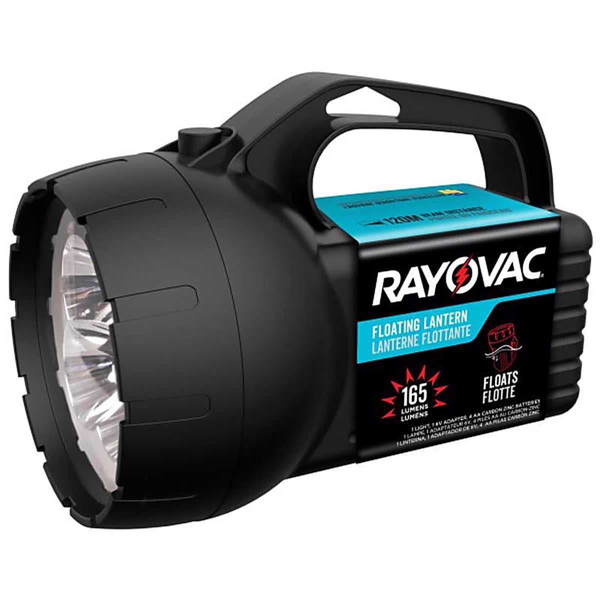 Rayovac - ROVBEPLN6V - Brite Essentials 85 LM Black LED Floating Lantern