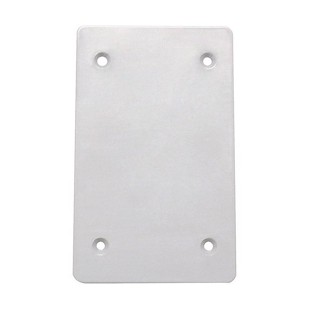 Sigma Electric 14150WH Rectangle Plastic 1 gang Flat Box Cover For Wet Locations