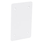 Sigma Electric 14150WH Rectangle Plastic 1 gang Flat Box Cover For Wet Locations