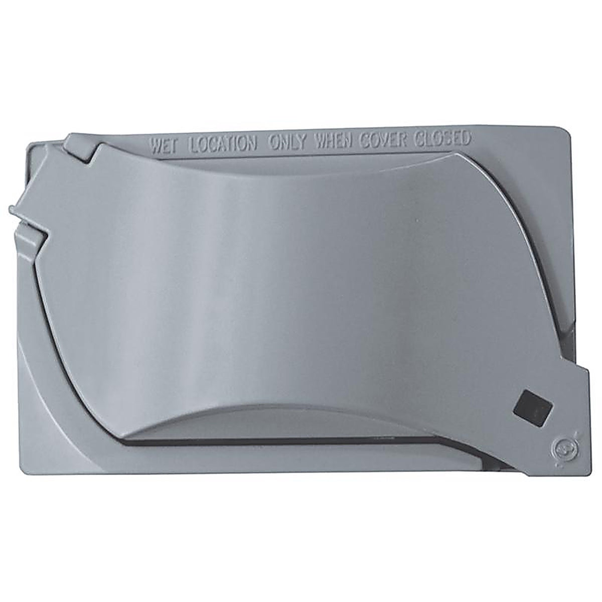 Sigma Electric 14140 Rectangle Plastic 1 gang Universal Cover For Wet Locations