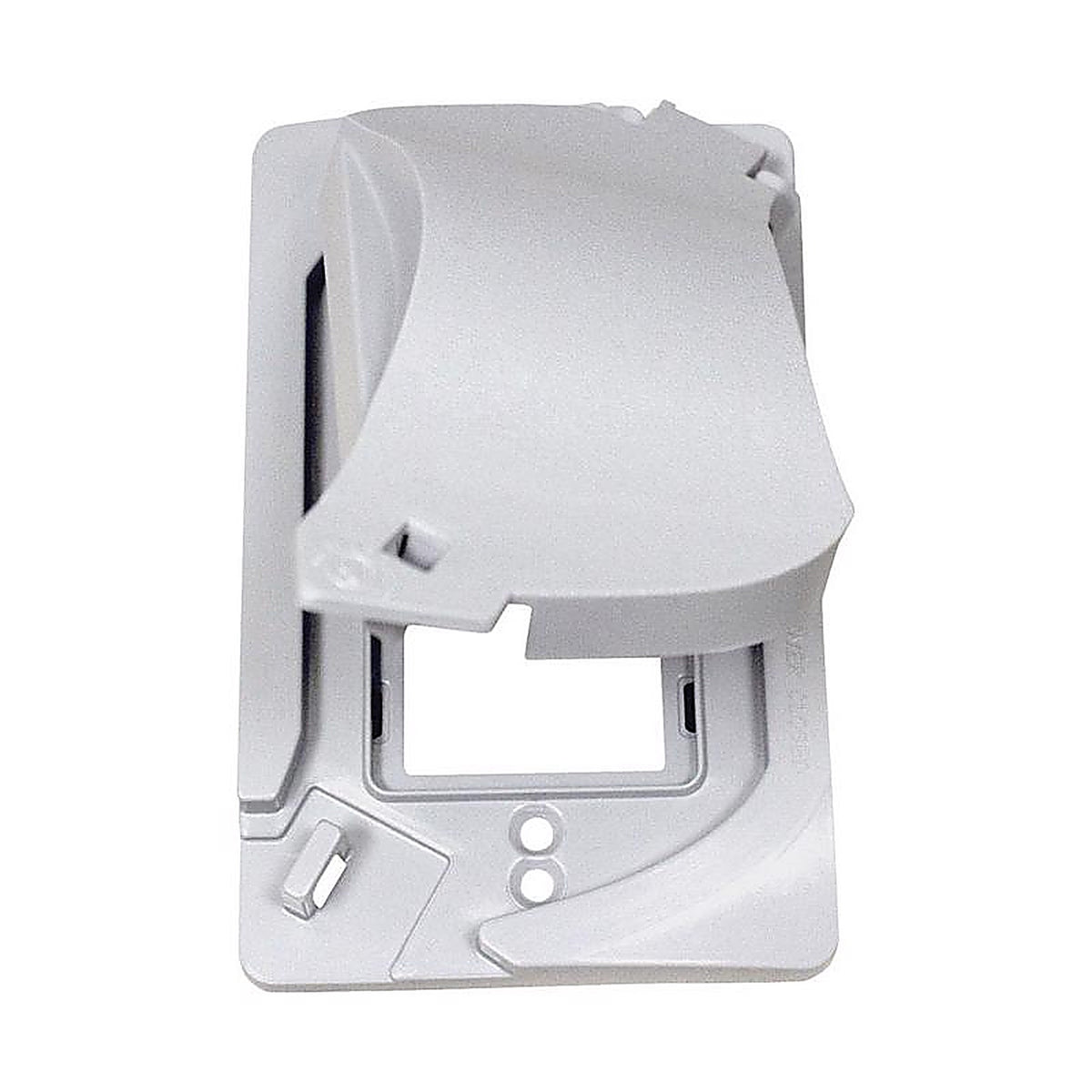 Sigma Electric 14140WH Rectangle Plastic 1 gang Universal Cover For Wet Locations