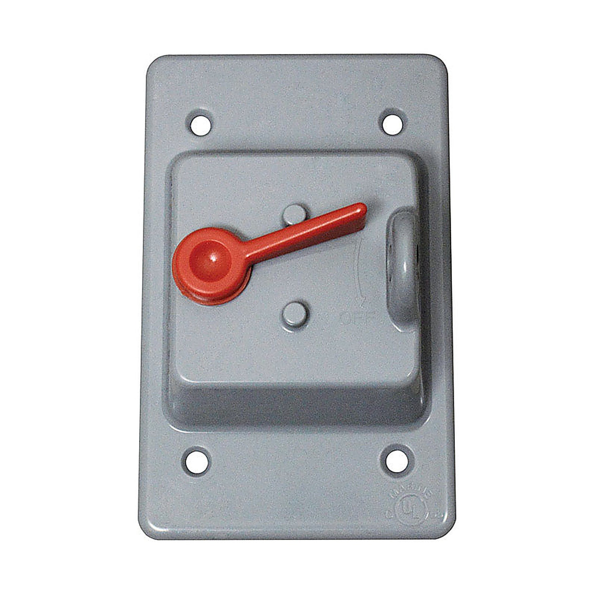 Sigma Electric 14210 Rectangle Plastic 1 gang Toggle Switch Cover For Wet Locations