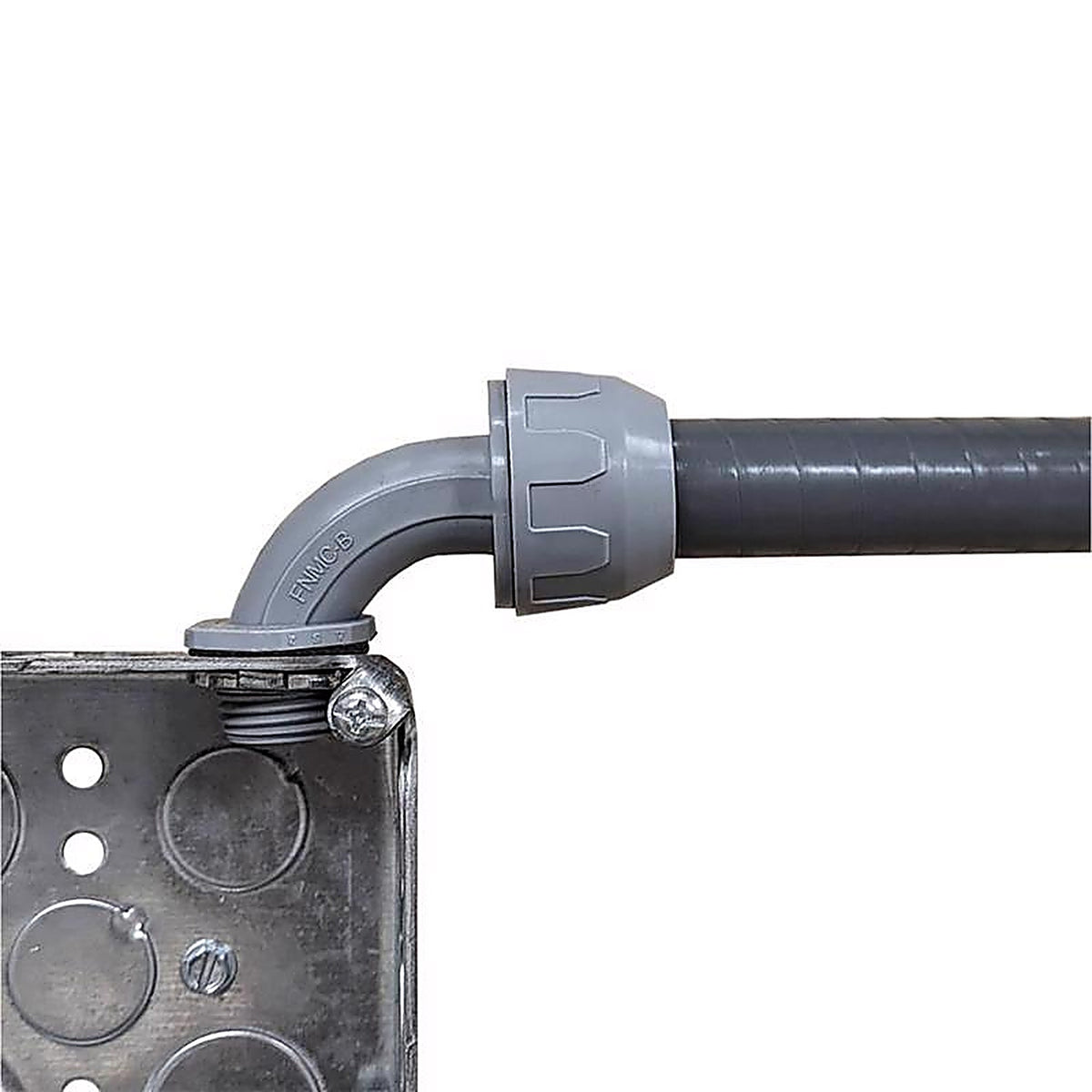 Sigma Electric 49491 ProConnex 3/4 in. Dia. Plastic 90 Degree Connector For Liquid Tight 1/Pack