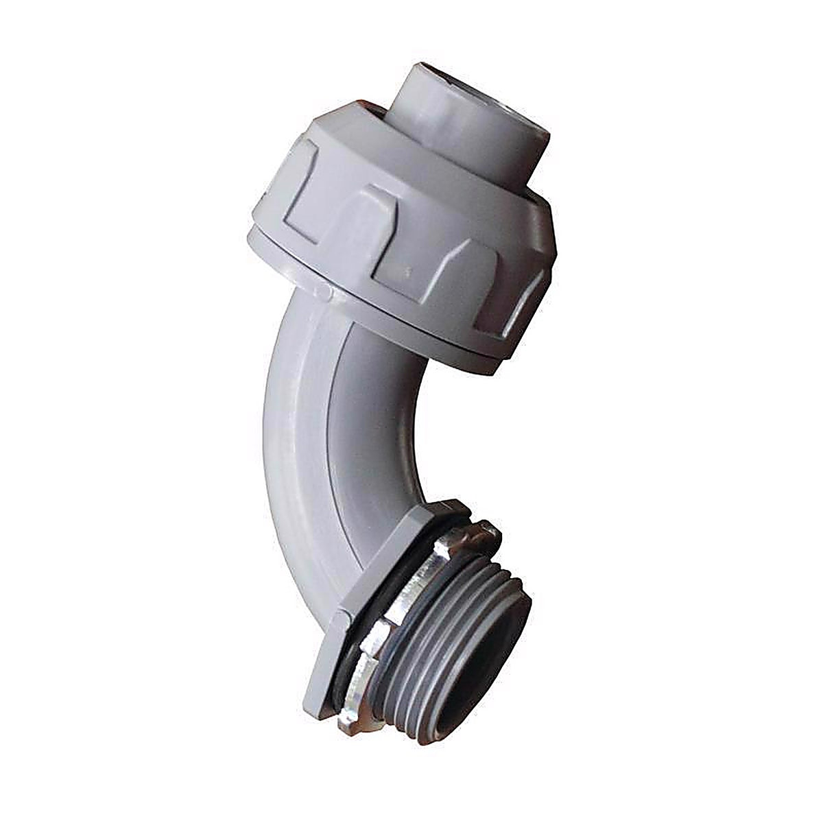 Sigma Electric 49490 ProConnex 1/2 in. Dia. Plastic 90 Degree Connector For Liquid Tight 1/Pack