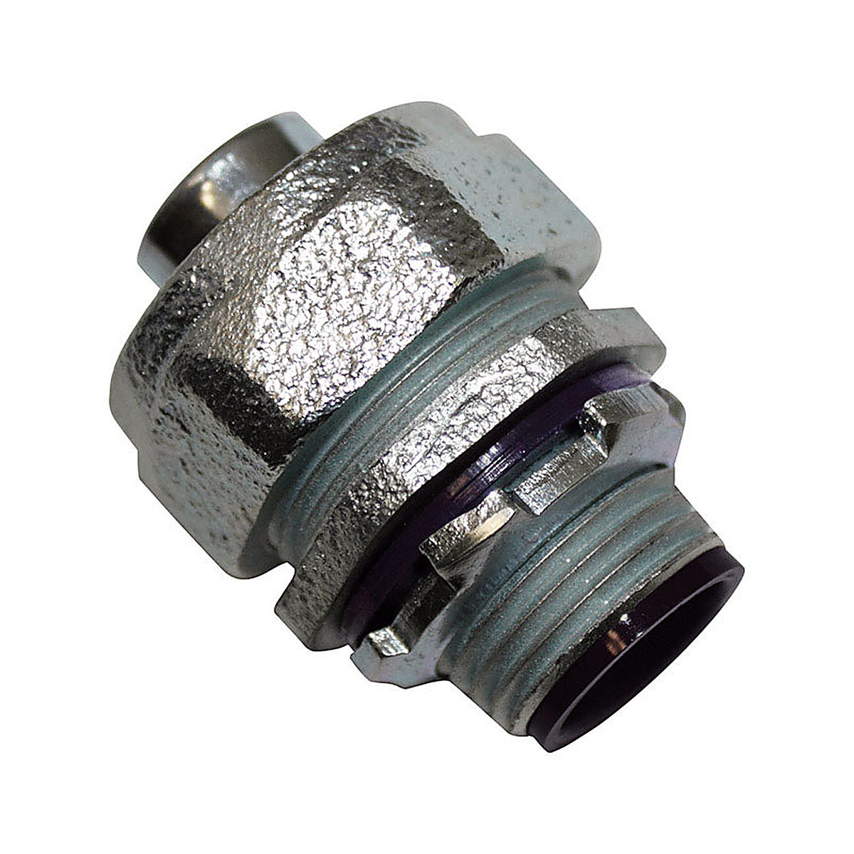 Sigma Electric 45760 ProConnex 1/2 in. Dia. Zinc-Plated Iron Straight Connector For Liquid Tight 1/Pack