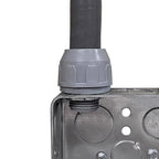 Sigma Electric 49460 ProConnex 1/2 in. Dia. Plastic Straight Connector For Liquid Tight 1/Pack