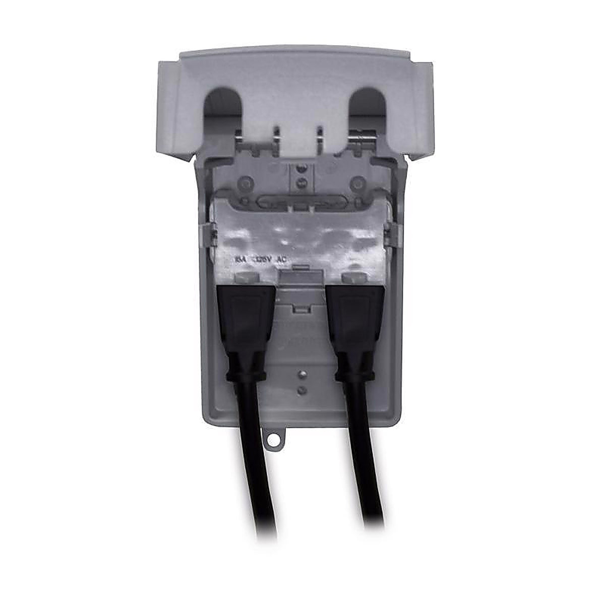 Sigma Electric 14440 Slimline Rectangle Plastic 1 gang In-Use Cover For Wet Locations