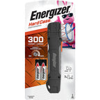 Energizer TUF2AAPE HardCase 300 lumens Black LED Work Light Flashlight AA Battery