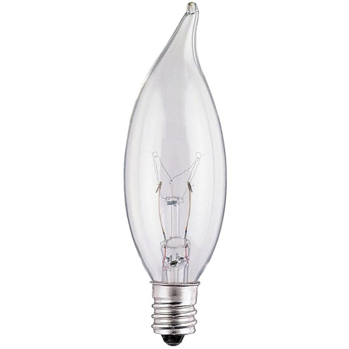 Westinghouse - 0377448 - 25 W Ca8 Decorative Incandescent Bulb E12 (Candelabra) Warm White 2 Pack