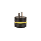 Reliance - AP15RV - Controls Commercial and Residential Plastic Angle Blade Adapter Plug 5-15R 14 AWG 3 Wire