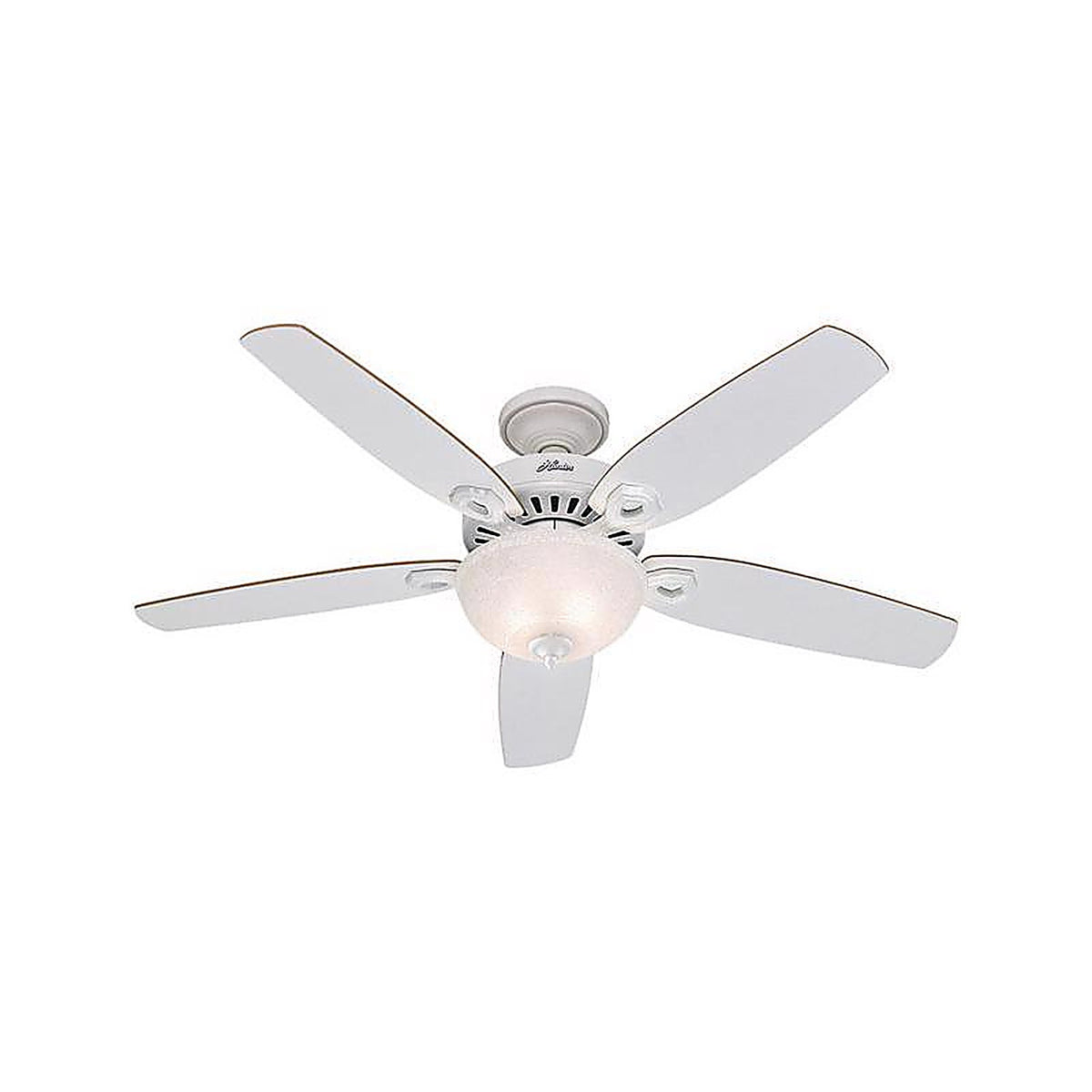 Hunter - 53089 - Builder Deluxe 52 In. Snow White White LED Indoor Ceiling Fan