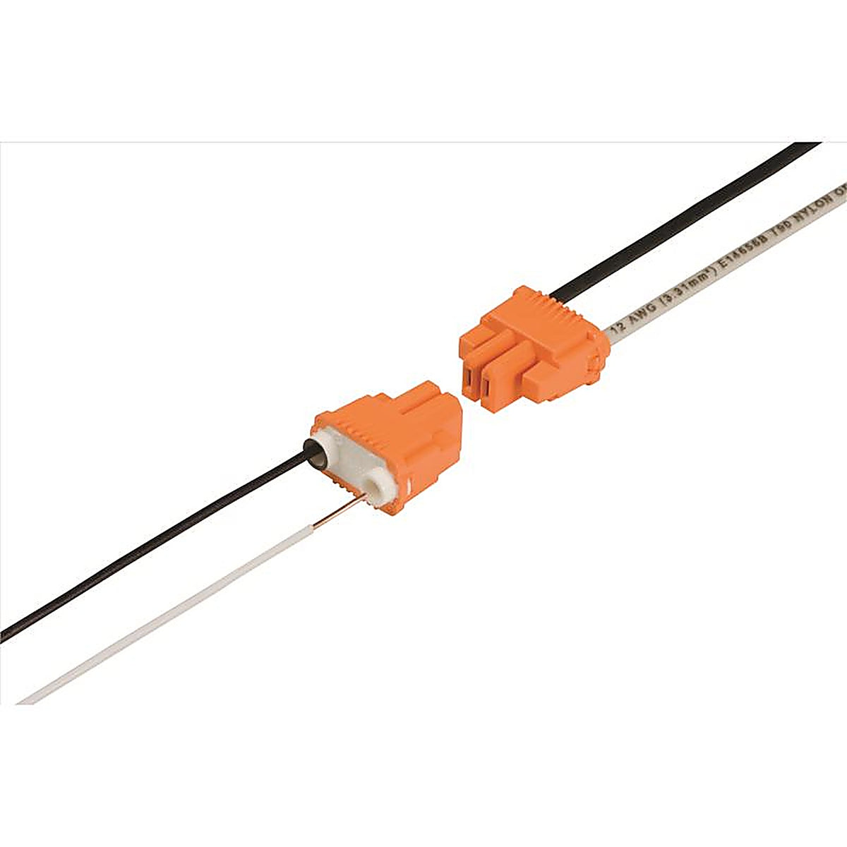 Ideal Industries - 30-1302S - Powerplug Insulated Wire Terminal Disconnect Orange 5 Pack