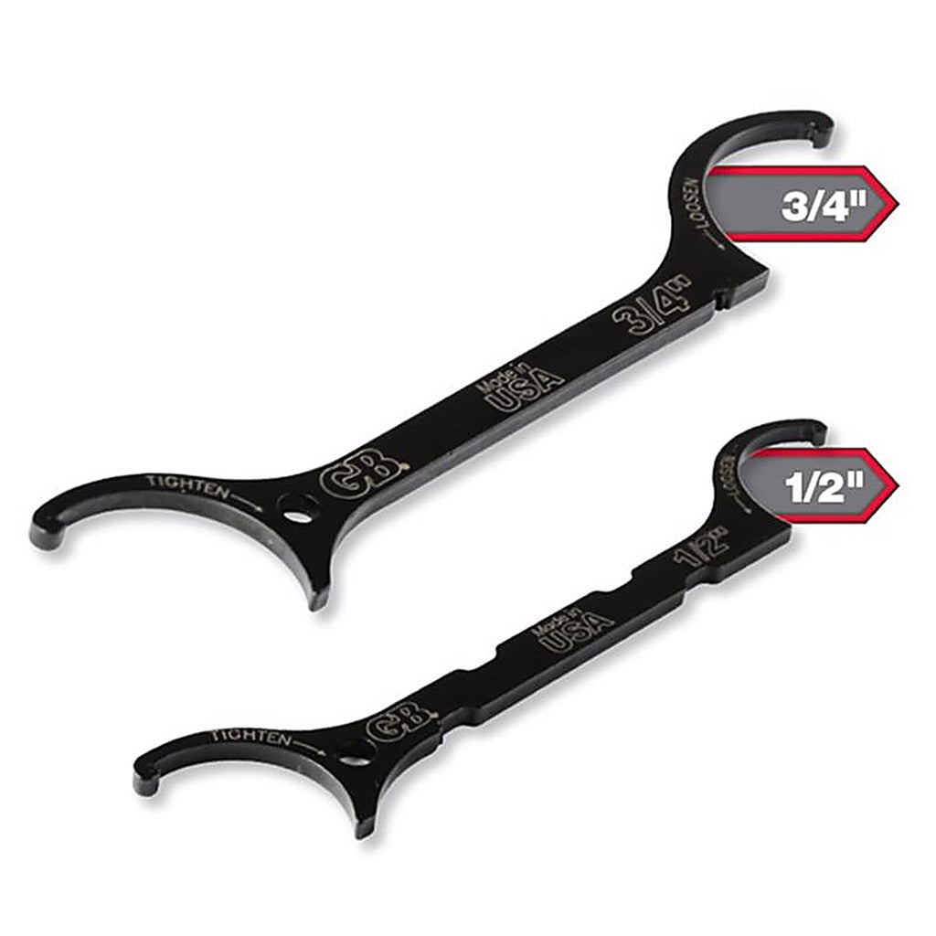 Gardner Bender LNW-KIT 3/4 x 2.2 in. L SAE Locknut Wrench Set 2/pc.