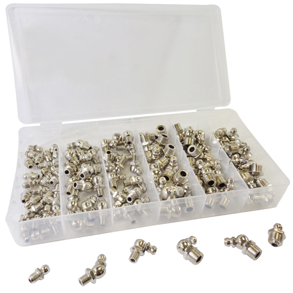 ATD 357 110 Pc. SAE Hydraulic Grease Fitting Assortment