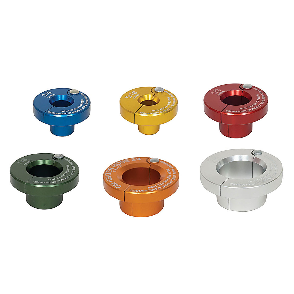 Lisle - 35800 - Aluminum Disconnect Set, 6 Piece