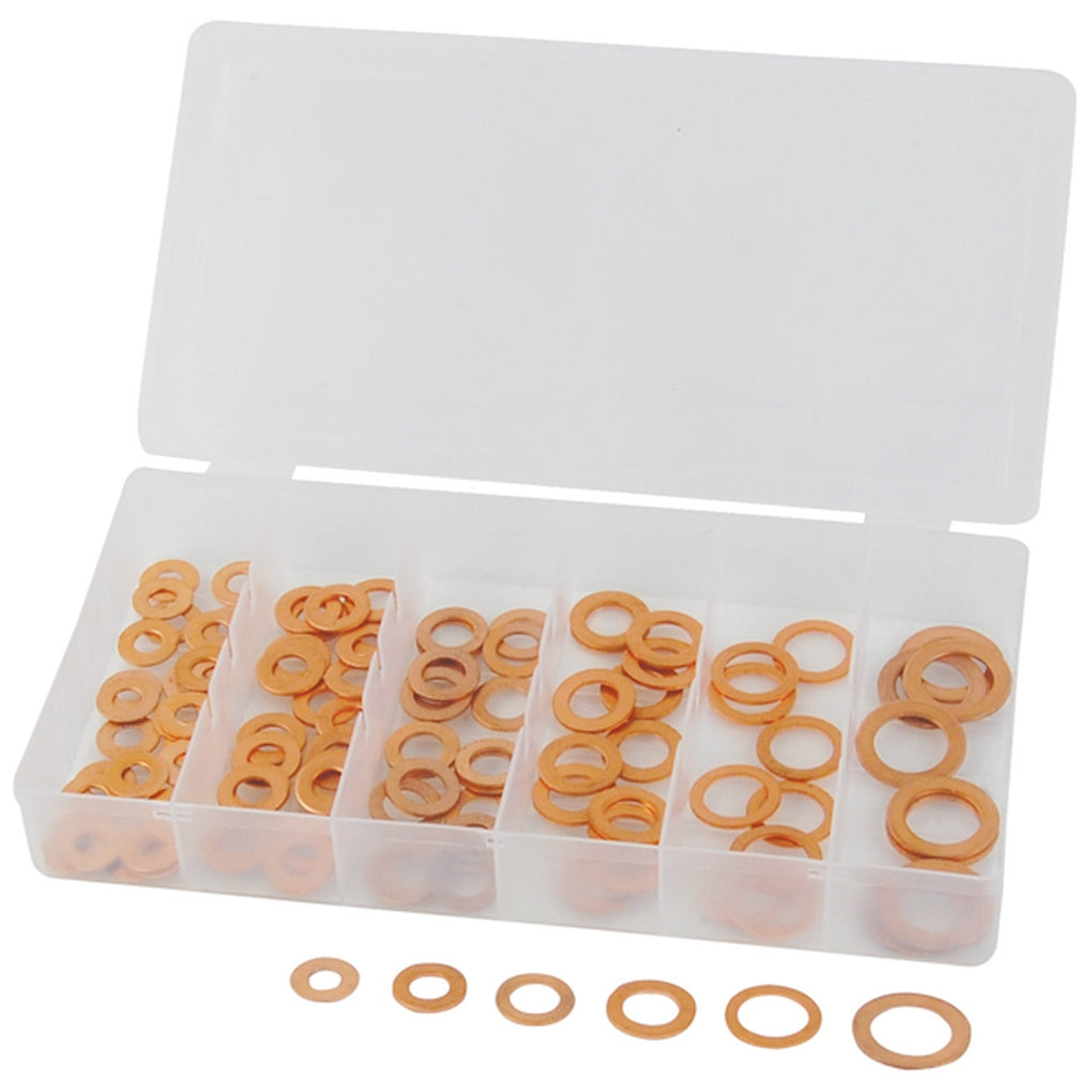 ATD - 359 - 110 Piece Copper Washer Assortment