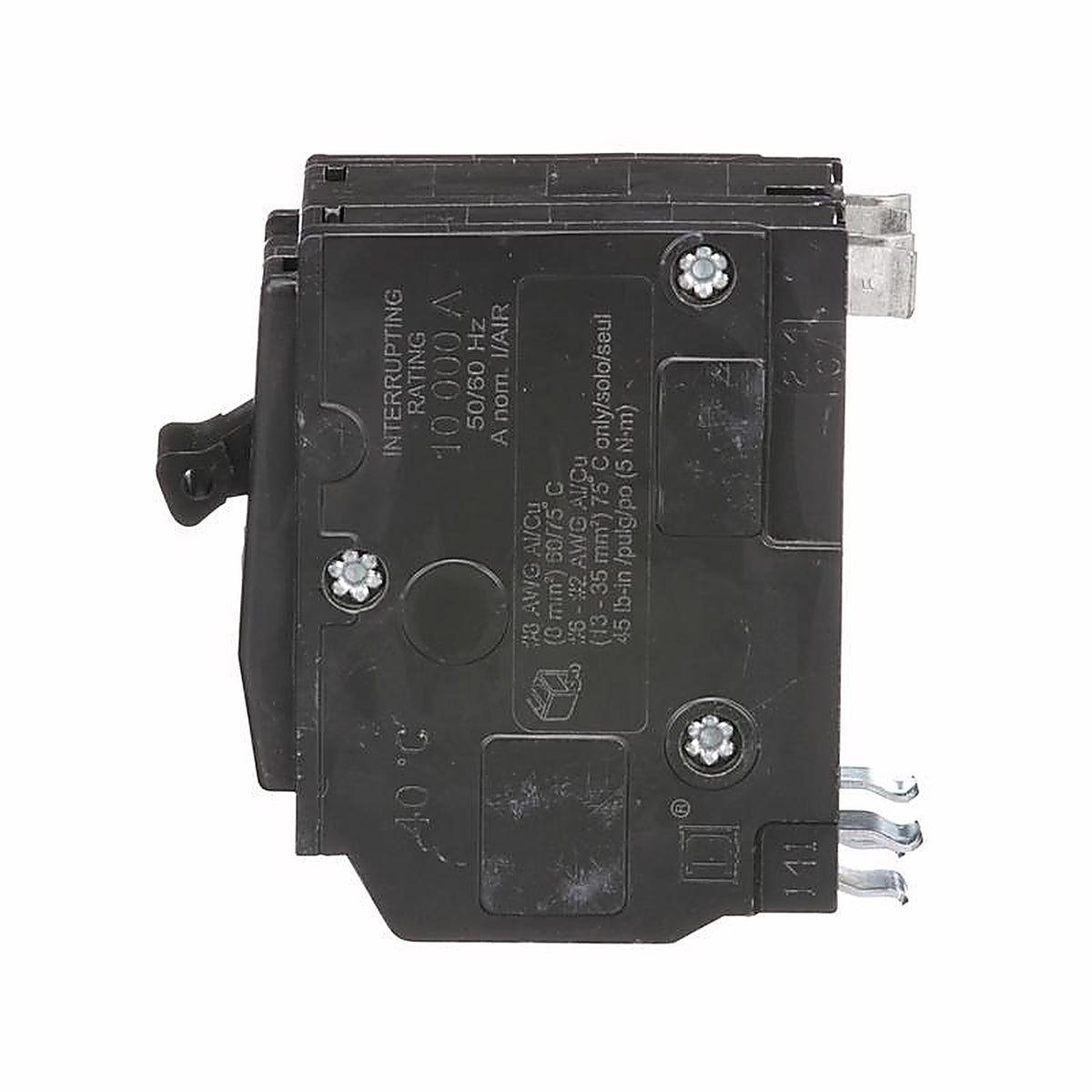 Square D - QO240C - 40 Amps Plug in 2-Pole Circuit Breaker
