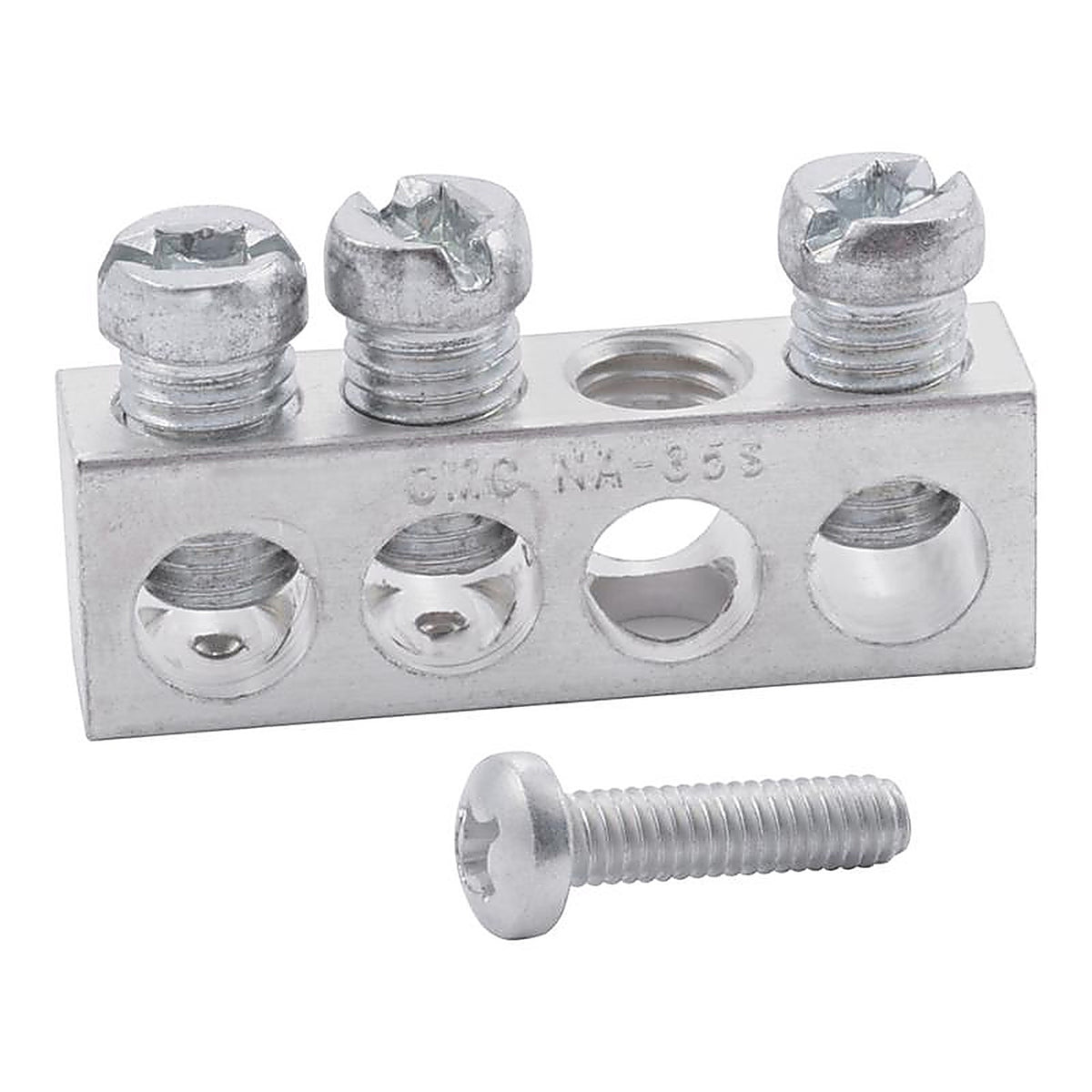Square D PK3GTA1CP 200 amps 120/240 volt 4 space 3 circuits Combination Mount Ground Bar Kit
