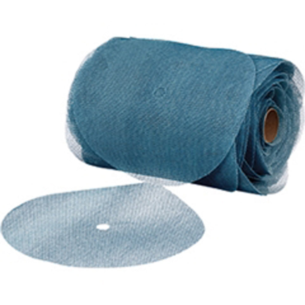 3M 36423 Blue Net Disc Roll, 180, 6 in, 100 Discs/Roll, 8 Rolls/Case