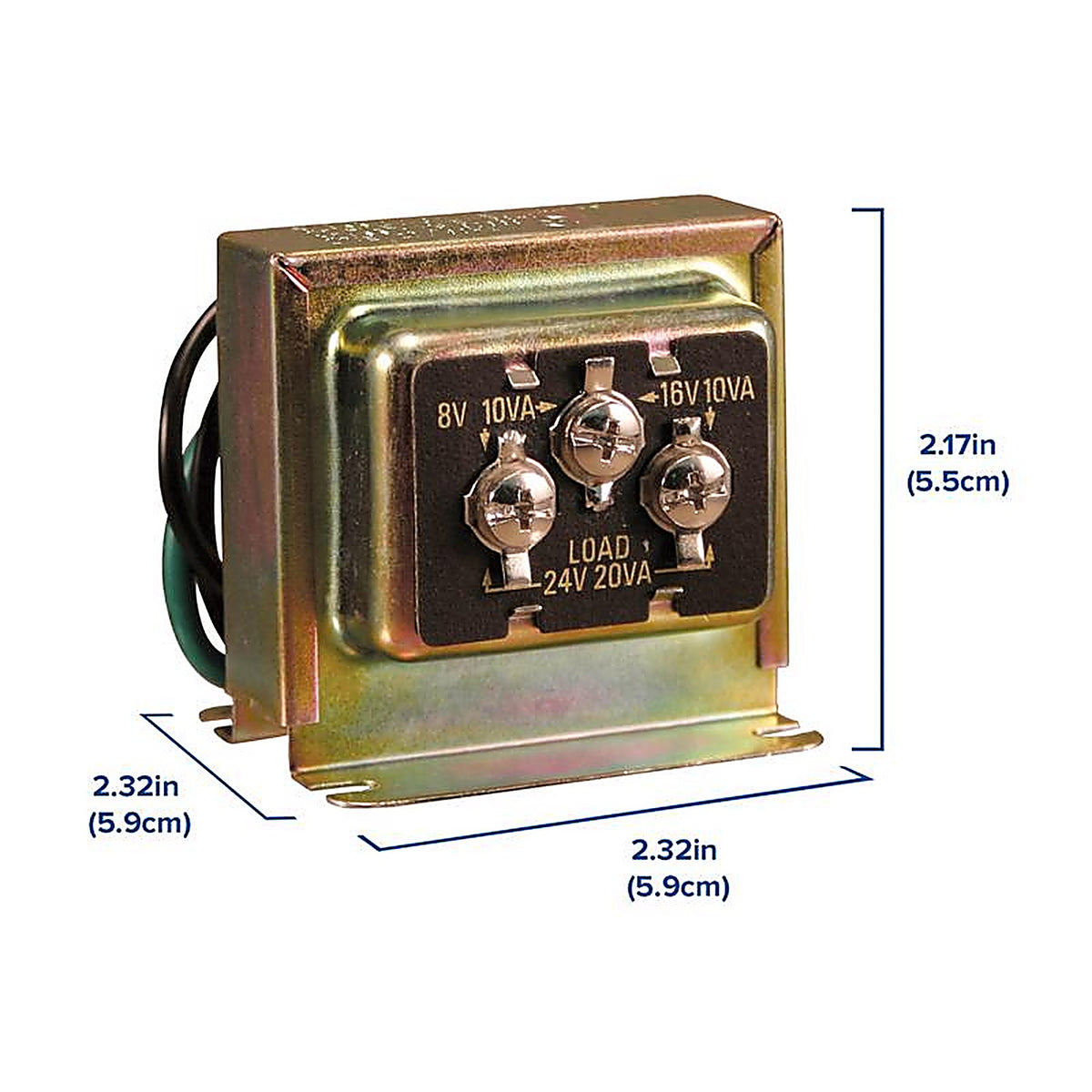 Heath Zenith - 18000070 - Metal Wired Door Chime Transformer